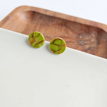Load image into Gallery viewer, Sophie Studs - Army Green