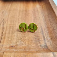 Load image into Gallery viewer, Sophie Studs - Army Green
