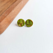 Load image into Gallery viewer, Sophie Studs - Army Green