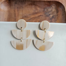 Load image into Gallery viewer, Elsie Earrings - Golden Ivory