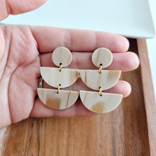 Load image into Gallery viewer, Elsie Earrings - Golden Ivory