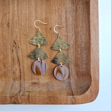 Load image into Gallery viewer, Anya Earrings - Mauve & Copper