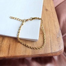 Load image into Gallery viewer, Luxe Gold Rope Bracelet