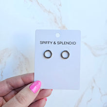 Load image into Gallery viewer, Luxe Silver Oriana Studs - Small