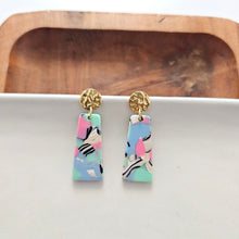 Load image into Gallery viewer, Mia Mini Earrings - 80's Pastel
