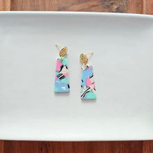 Load image into Gallery viewer, Mia Mini Earrings - 80's Pastel