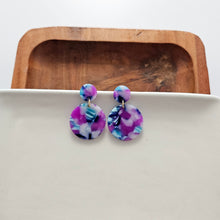 Load image into Gallery viewer, Addy Earrings - Purple Party