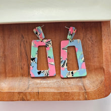Load image into Gallery viewer, Avery Earrings - 80's Pastel