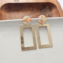 Load image into Gallery viewer, Rebecca Earrings - Orange Dream