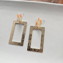 Load image into Gallery viewer, Rebecca Earrings - Orange Dream