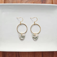 Load image into Gallery viewer, Iris Earrings - Sage