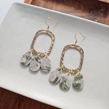 Load image into Gallery viewer, Ophelia Earrings - Sage