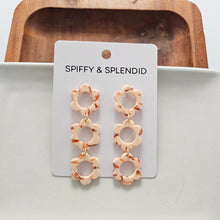 Load image into Gallery viewer, Delilah Earrings - Peach