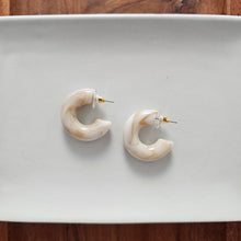 Load image into Gallery viewer, Chloe Hoops - Neutral