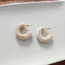 Load image into Gallery viewer, Chloe Hoops - Neutral