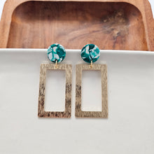 Load image into Gallery viewer, Rebecca Earrings - Sea Green