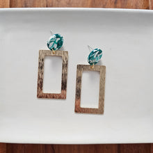 Load image into Gallery viewer, Rebecca Earrings - Sea Green