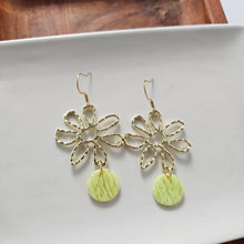 Load image into Gallery viewer, Maisy Earrings - Lime Green