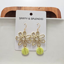 Load image into Gallery viewer, Maisy Earrings - Lime Green