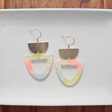 Load image into Gallery viewer, Irene Earrings - Iridescent Neon