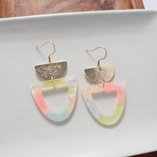 Load image into Gallery viewer, Irene Earrings - Iridescent Neon