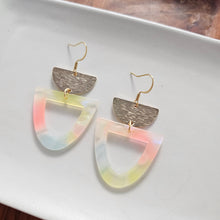 Load image into Gallery viewer, Irene Earrings - Iridescent Neon