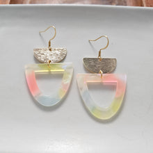 Load image into Gallery viewer, Irene Earrings - Iridescent Neon