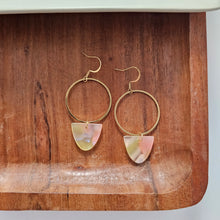 Load image into Gallery viewer, Iris Earrings Large - Iridescent Neon