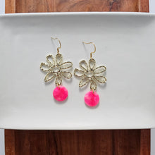 Load image into Gallery viewer, Maisy Earrings - Hot Pink