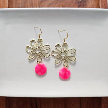 Load image into Gallery viewer, Maisy Earrings - Hot Pink