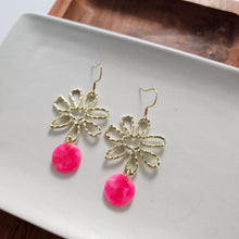 Load image into Gallery viewer, Maisy Earrings - Hot Pink