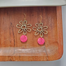 Load image into Gallery viewer, Maisy Earrings - Hot Pink