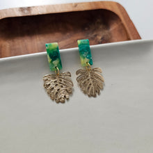 Load image into Gallery viewer, Mini Belize Earrings - Green