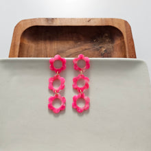 Load image into Gallery viewer, Delilah Earrings - Hot Pink