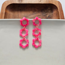 Load image into Gallery viewer, Delilah Earrings - Hot Pink