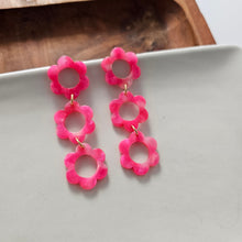 Load image into Gallery viewer, Delilah Earrings - Hot Pink