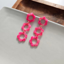 Load image into Gallery viewer, Delilah Earrings - Hot Pink