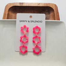 Load image into Gallery viewer, Delilah Earrings - Hot Pink