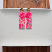 Load image into Gallery viewer, Nora Earrings - Tropical Pink