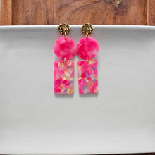 Load image into Gallery viewer, Nora Earrings - Tropical Pink