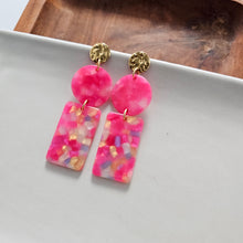Load image into Gallery viewer, Nora Earrings - Tropical Pink