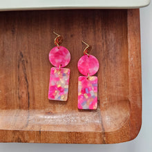 Load image into Gallery viewer, Nora Earrings - Tropical Pink