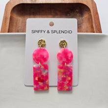 Load image into Gallery viewer, Nora Earrings - Tropical Pink