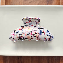 Load image into Gallery viewer, Carmen Hair Claw - Marble Confetti