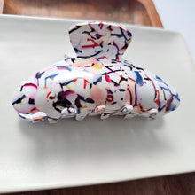 Load image into Gallery viewer, Carmen Hair Claw - Marble Confetti