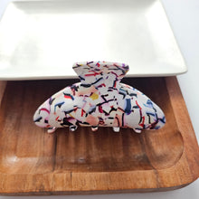 Load image into Gallery viewer, Carmen Hair Claw - Marble Confetti