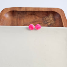 Load image into Gallery viewer, Kate Studs - Hot Pink