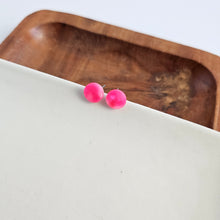Load image into Gallery viewer, Kate Studs - Hot Pink