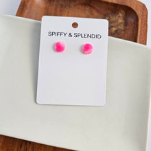 Load image into Gallery viewer, Kate Studs - Hot Pink