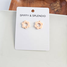 Load image into Gallery viewer, Flower Studs - Peach